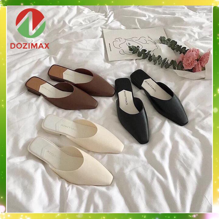 dép sục - dep nu - siêu sang chảnh -mix đồ cực bánh bèo - SẴN 3 MÀU HÀNG LOẠI MOT - DOZIMAX