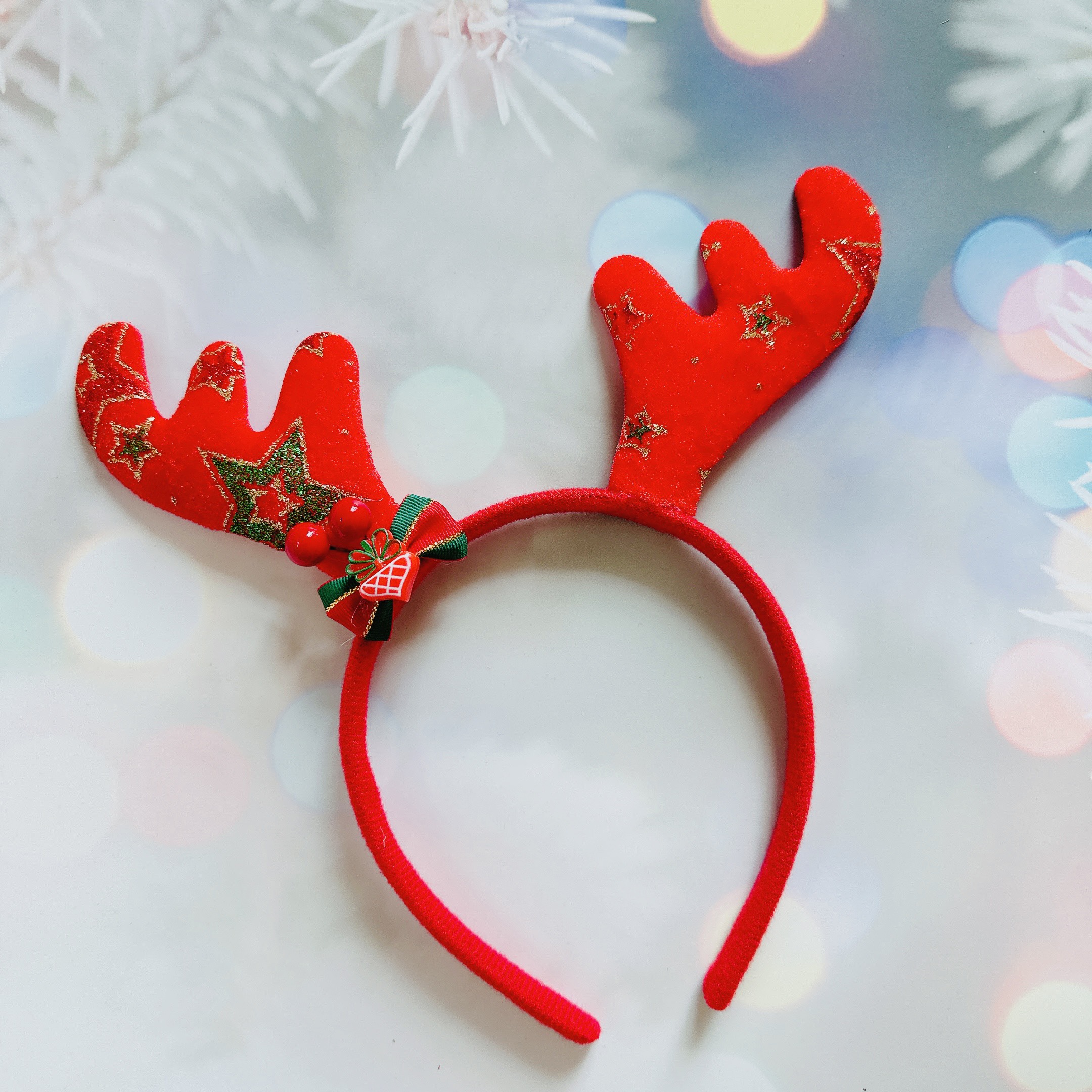 Cài tóc giáng sinh giá rẻ, cài tóc noel cho bé - lana queen