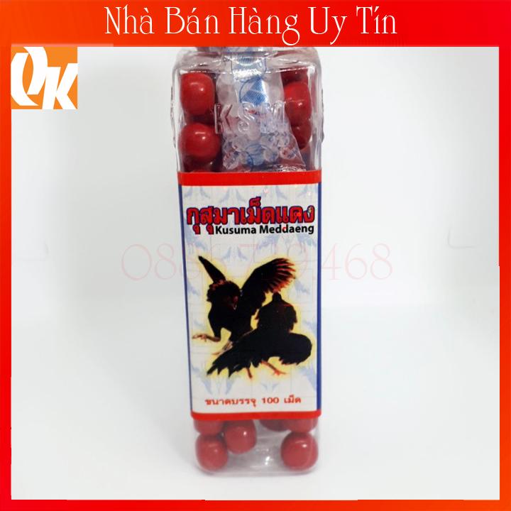 Bổ Máu Cho Gà Đá Lọ 100 Viên-Giúp Gà Lên Nước Máu Tốt-Hỗ Trợ Trị Nhợt Nhạt Của Chiến Kê