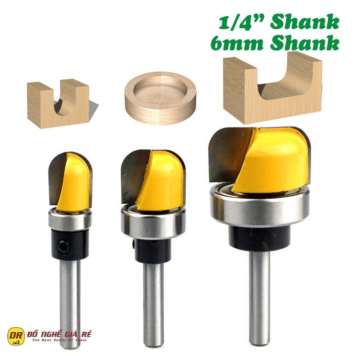 ☌☞  Mũi phay gỗ soi rãnh tròn làm khay chậu chén