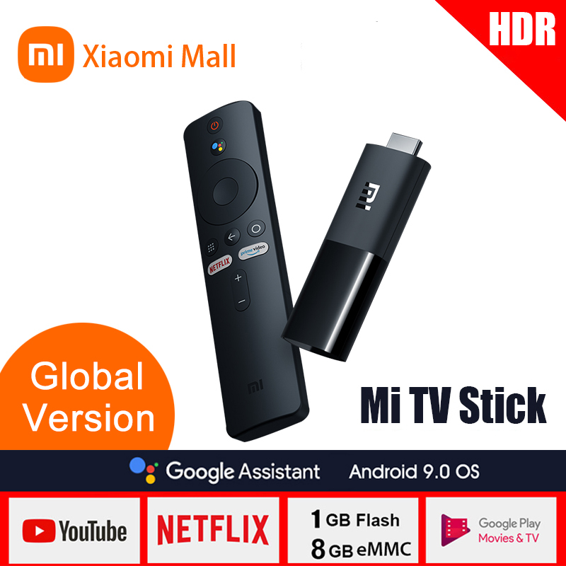 Bảng giá 【Global Version】Xiaomi Mi TV Stick Android TV 9.0 Smart 2K HDR 1GB RAM 8GB ROM Bluetooth 4.2 TV Remote Control 5G Wifi Assistant Android TV Box S Smart TV Box Xiaomi Mall