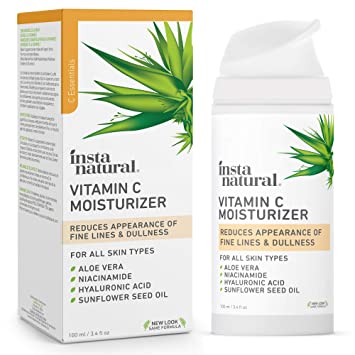 Kem dưỡng sáng da InstaNatural Vitamin C Moisturizer 100ml (Bill US)