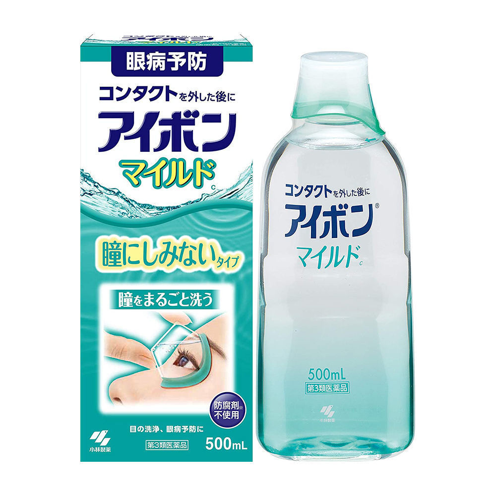 Nước rửa mắt eyebon màu xanh mint 500ml