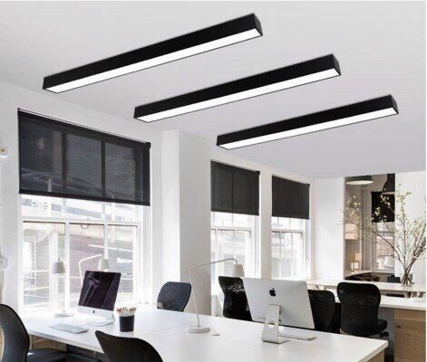Đèn thả văn phòng  1200*200 60W ánh sáng trắng