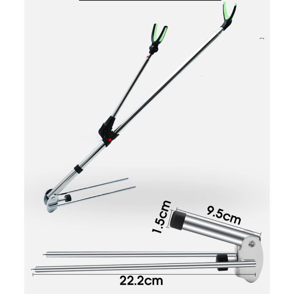 Chống cần câu tay. Kích thước chính xác của sản phẩm này là: 1m7 ( y hình ) - Giảm giá thanh lý hàng tồn cuối năm sale hot