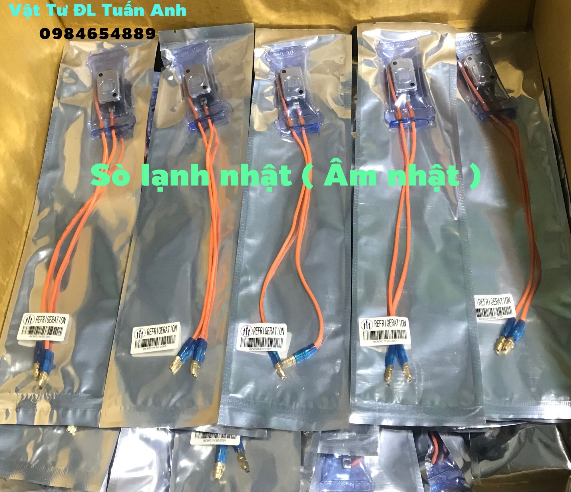 Combo 5 Con Sò Lạnh Nhật - Cản Biến Âm Tủ Lạnh Hàng Nhật Sịn Sò (Dùng cho tất cả các hãng tủ lạnh cơ)