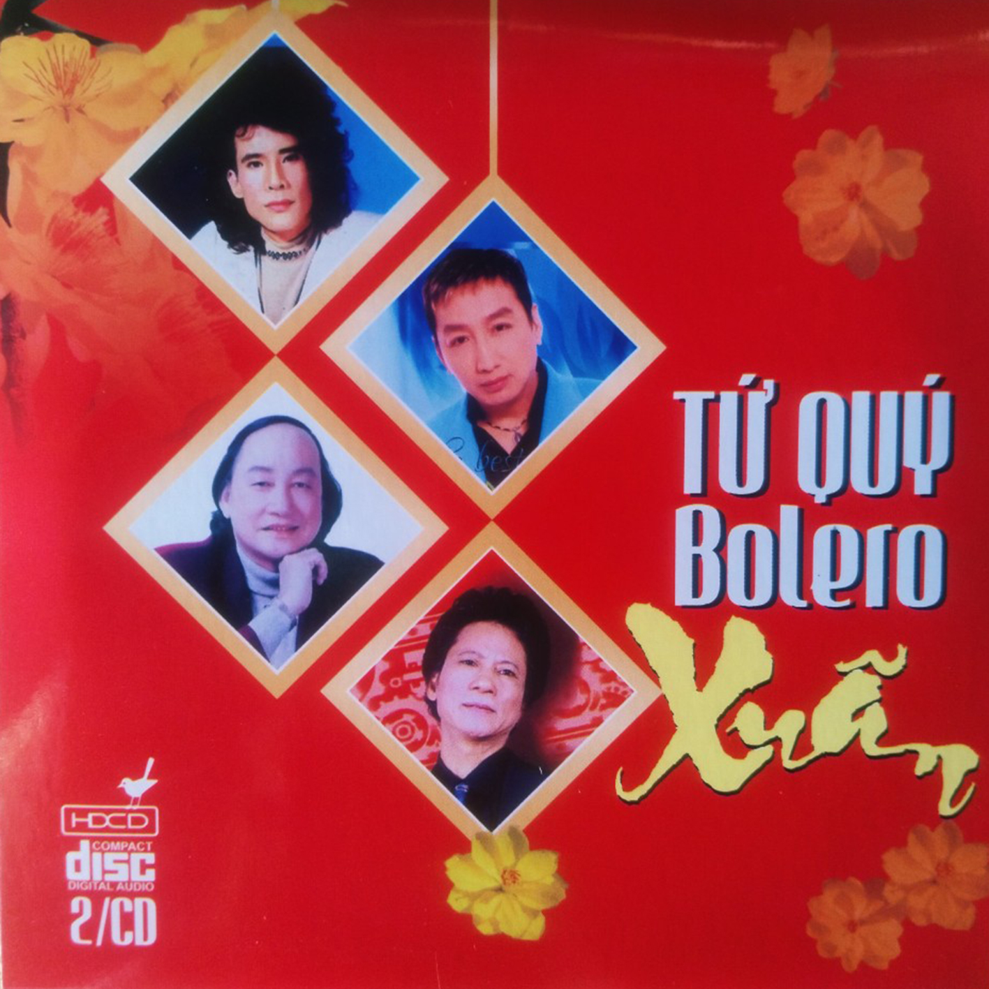 Bộ 2cd tứ quý xuân chế linh, tuấn vũ, trường vũ, duy khánh