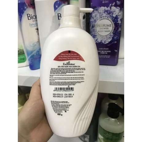 Sữa tắm Enchanteur Charming 650g