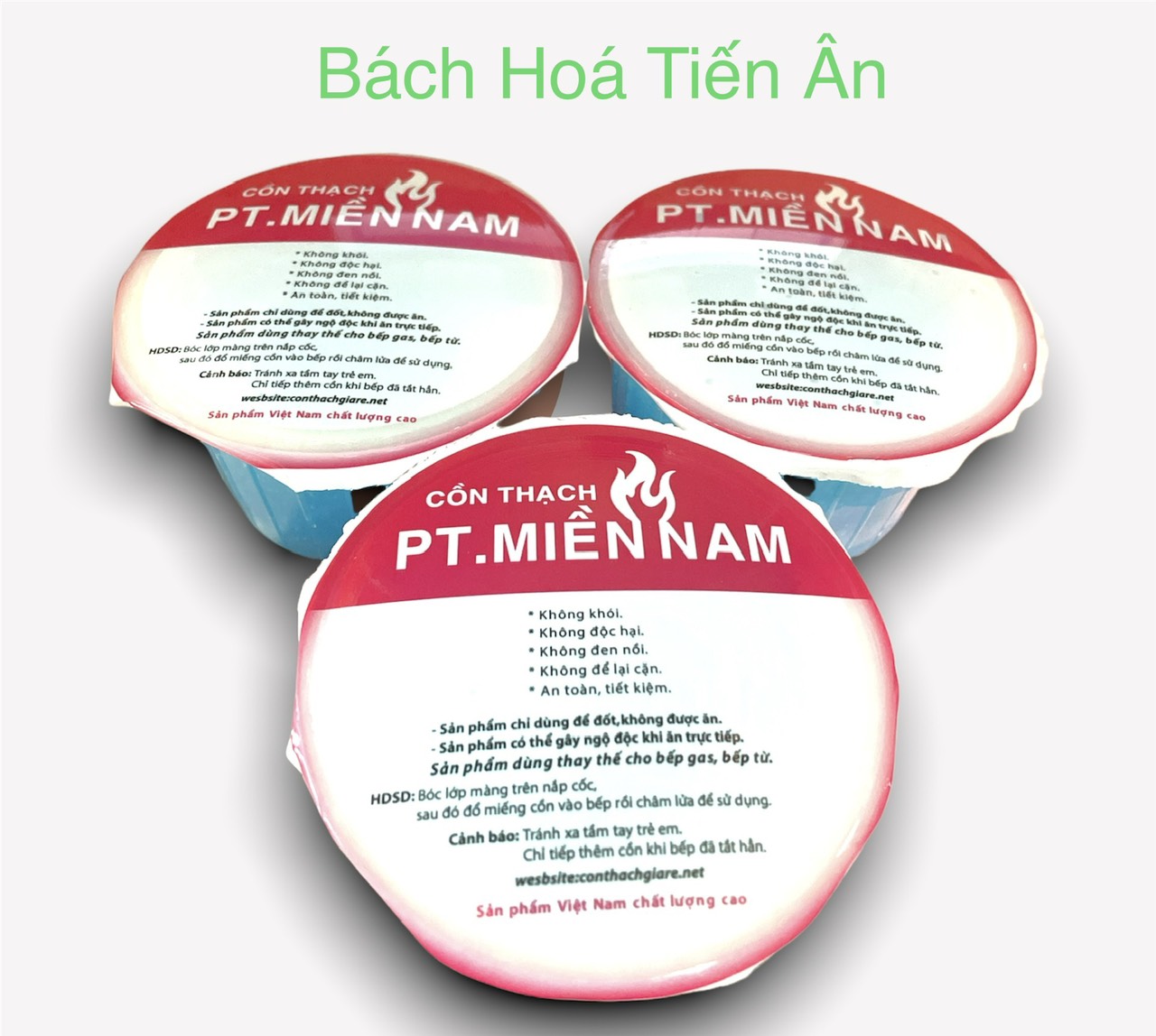 Cồn thạch pt.miền nam 3 ly 120g
