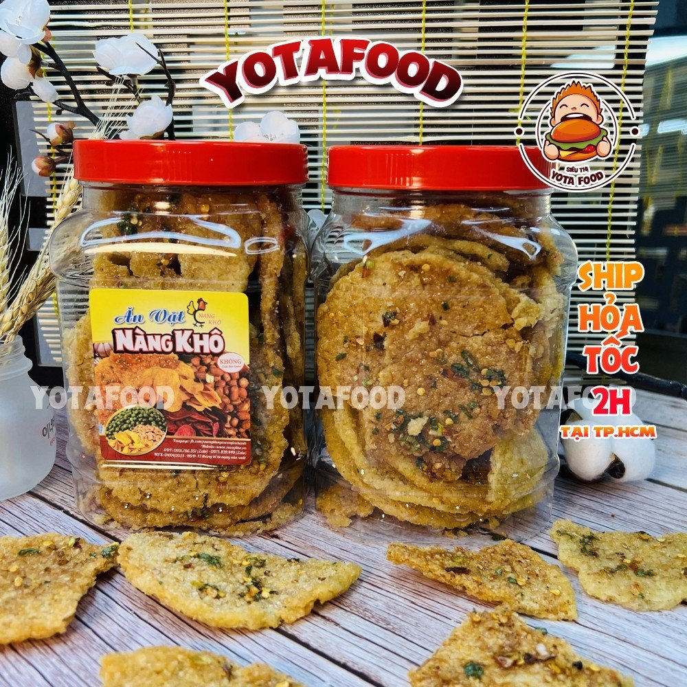 Cơm Cháy Mắm Hành Bể Loại Ngon (Ít vụn - Giòn ngon - đậm vị ) - 500Gr