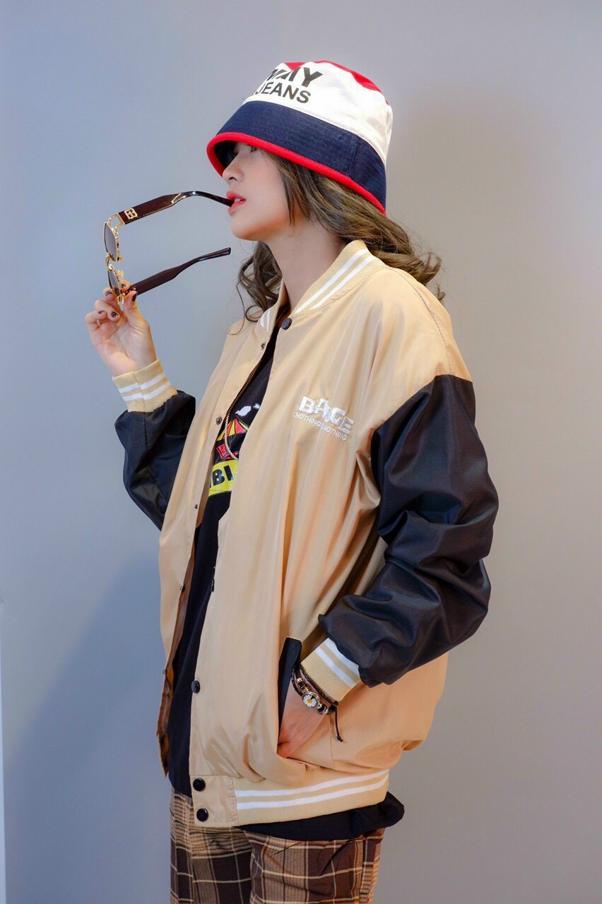 [HCM]áo khoác dù fom rộng mới (size L-XL)