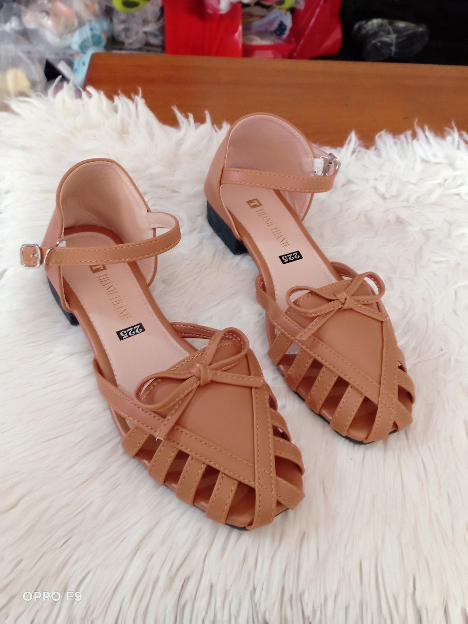 GIÀY SANDAL QUAI ĐAN RỌ CÓ NƠ