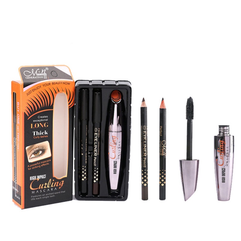 [HCM]Bộ 3 món chì kẻ mắt và mascara M.n