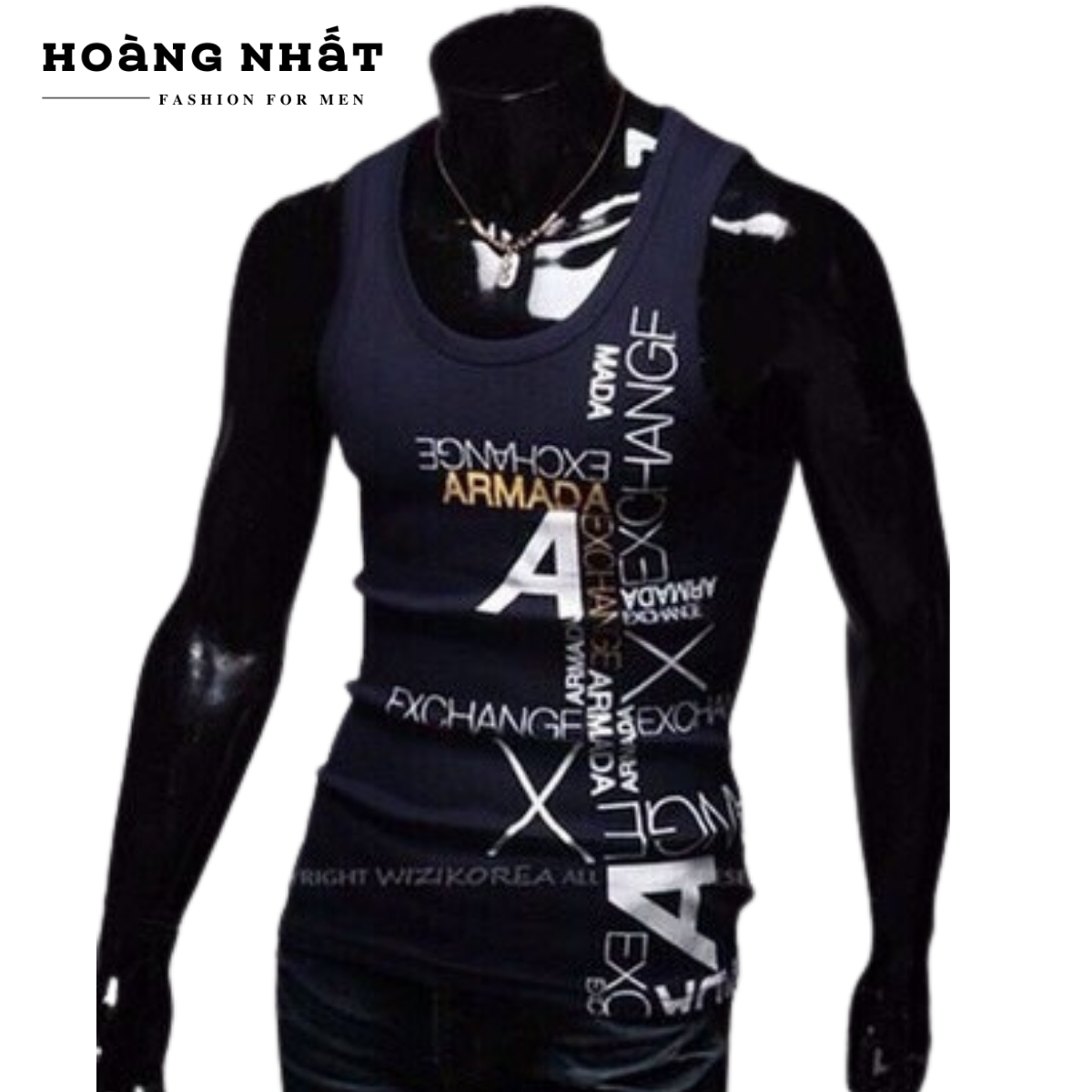 Áo ba lỗ nam mẫu chữ A áo nam tanktop chất thun cotton thoáng mát co giãn thoải mái thấm hút nhanh - A108