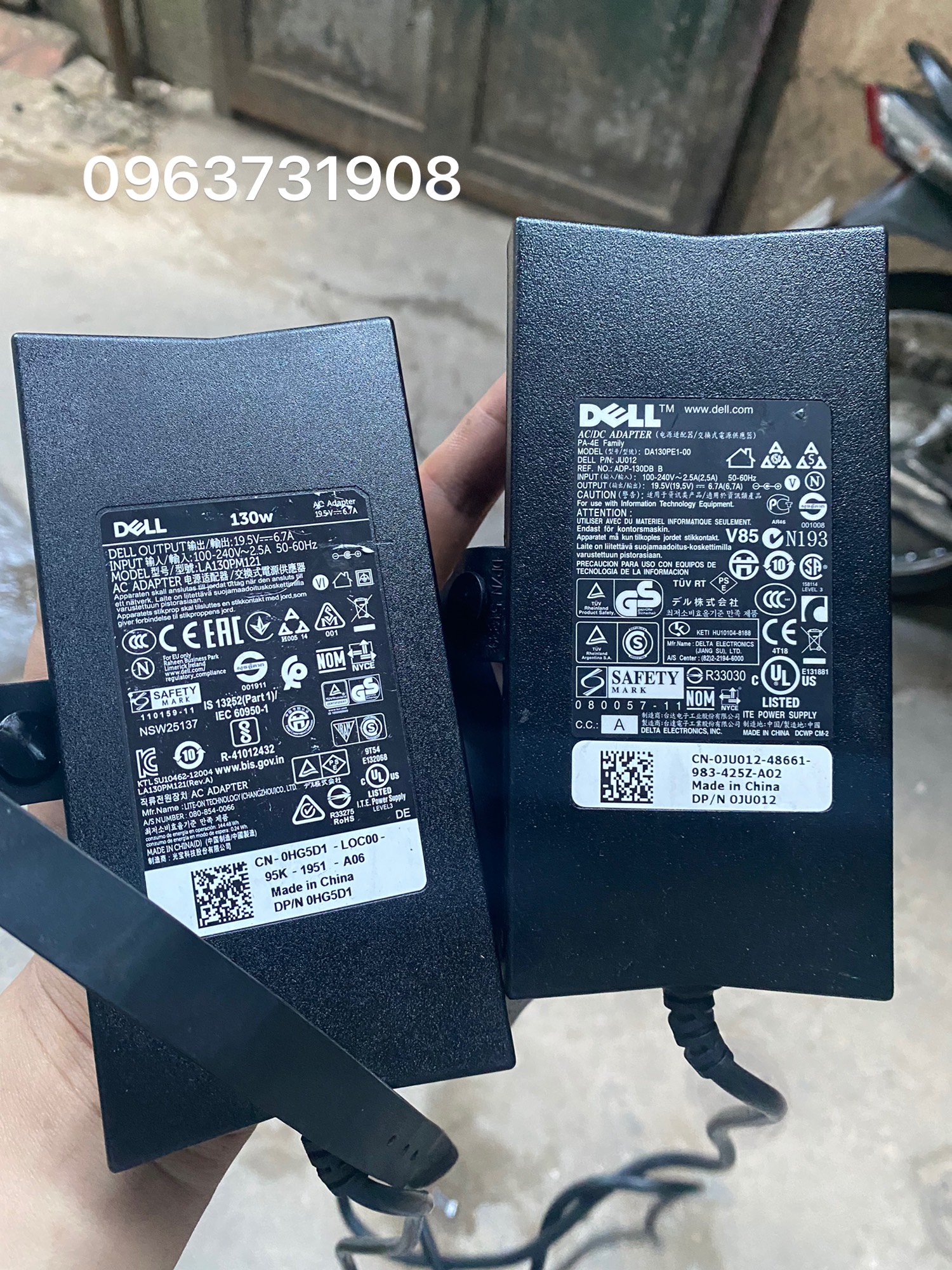 Sạc laptop Dell G3 15 3579 hàng zin bóc máy