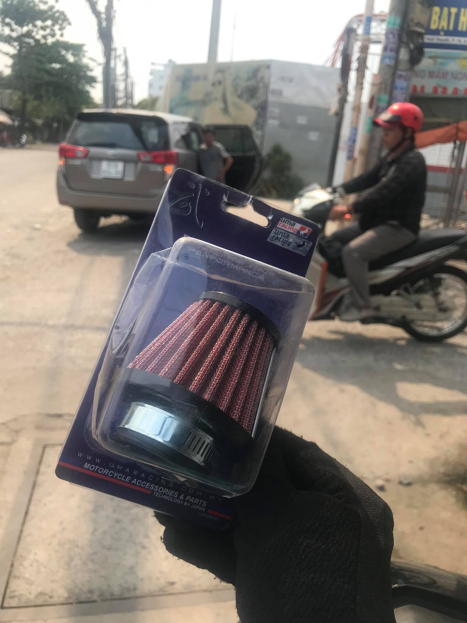 Lọc gió bánh ú uma cho ex,winner,satria, ( mọi xe )