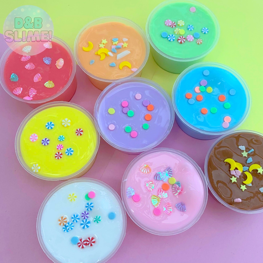 Basic Slime Hũ Bánh Flan - ĐƯỢC CHỌN MÀU CÓ KÈM CHARM