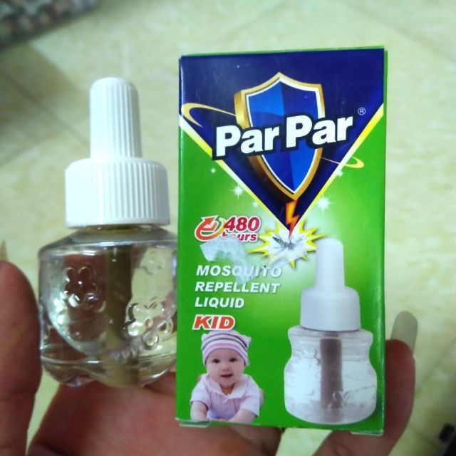 Lọ tinh dầu đuổi muỗi parpar