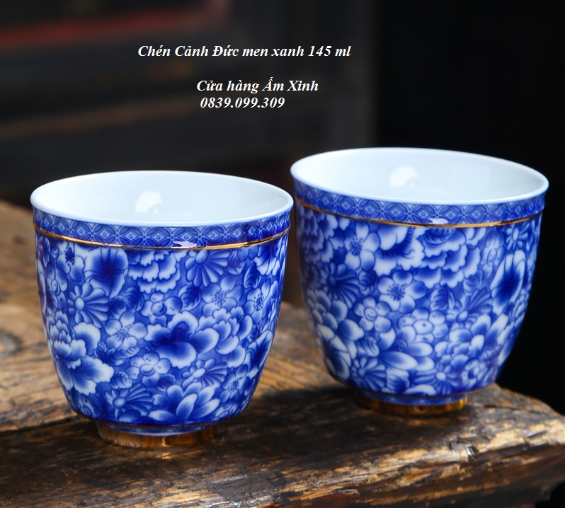 Chén Sứ Cảnh Đức - Sứ Trắng Thấu Quang