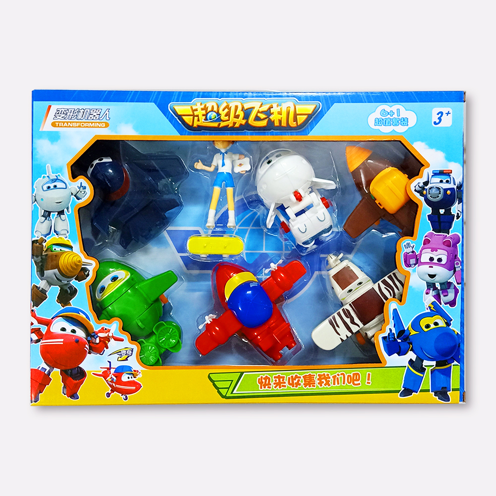 Biệt độ Superwing đội bay siêu đẳng hộp 6 con - 8 con