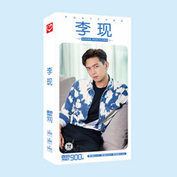 Postcard Lý Hiện Cá mực hầm mật 900 ảnh (2 mẫu) hộp ảnh bộ ảnh có ảnh dán sticker lomo bưu thiếp