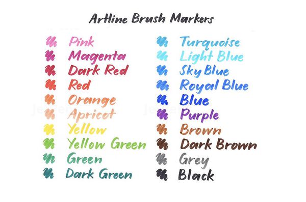 Bút đầu cọ thư pháp ARTLINE SUPREME Brush Maker ( EPF-F)