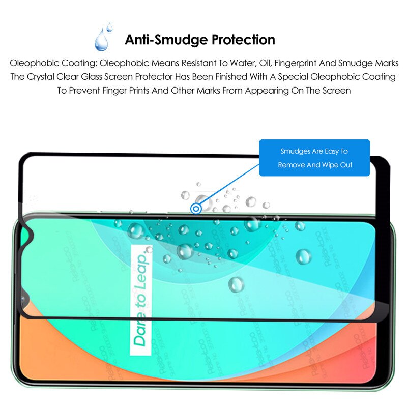 Miếng dán cường lực full màn hình realme c11