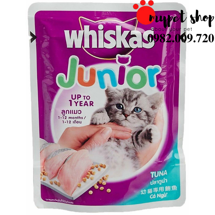 Pate cho mèo whiskas 85g