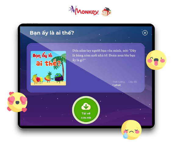 Vmonkey (Trọn đời, 1 năm )- Monkey Tiếng Việt