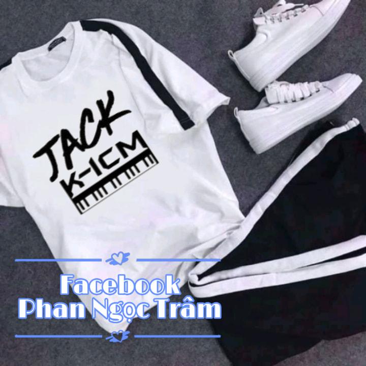 sét bộ quần áo K-ICM áo jack & k-icm in theo yêu cầu