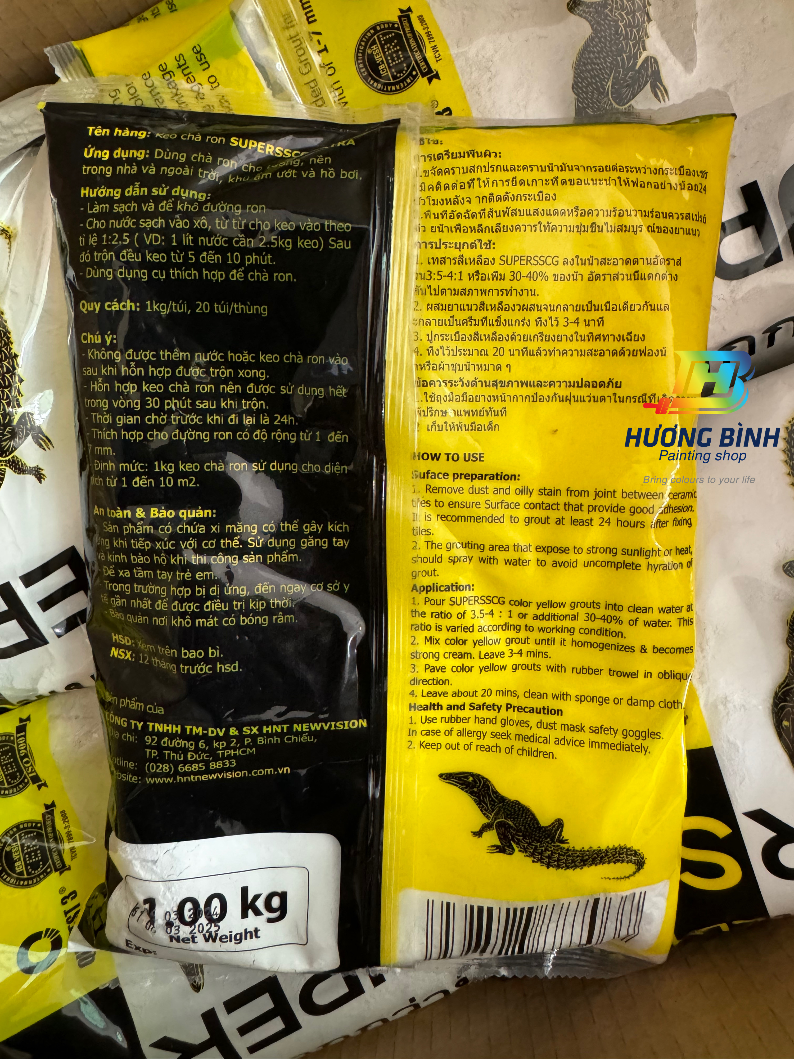 Keo chà ron Thái Lan Cá Sấu Super SSCG (1kg)