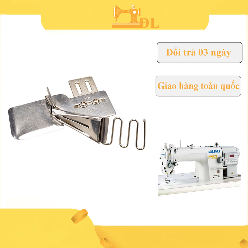 Cử viền 2 mép cử bướm máy may 1 kim không cần thay chân vịt mặt nguyệt - Máy may, thêu