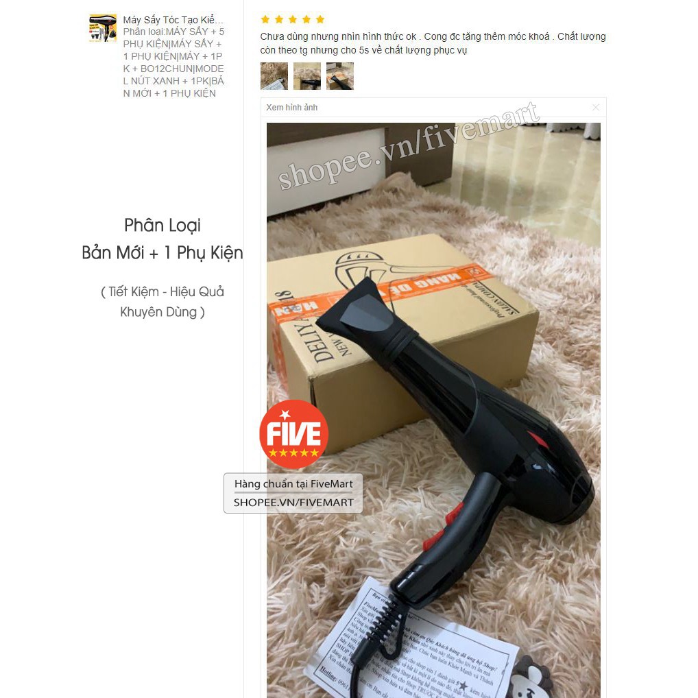 Máy Sấy Tóc Tạo Kiểu Panosonjc Công Suất Lớn 3500W