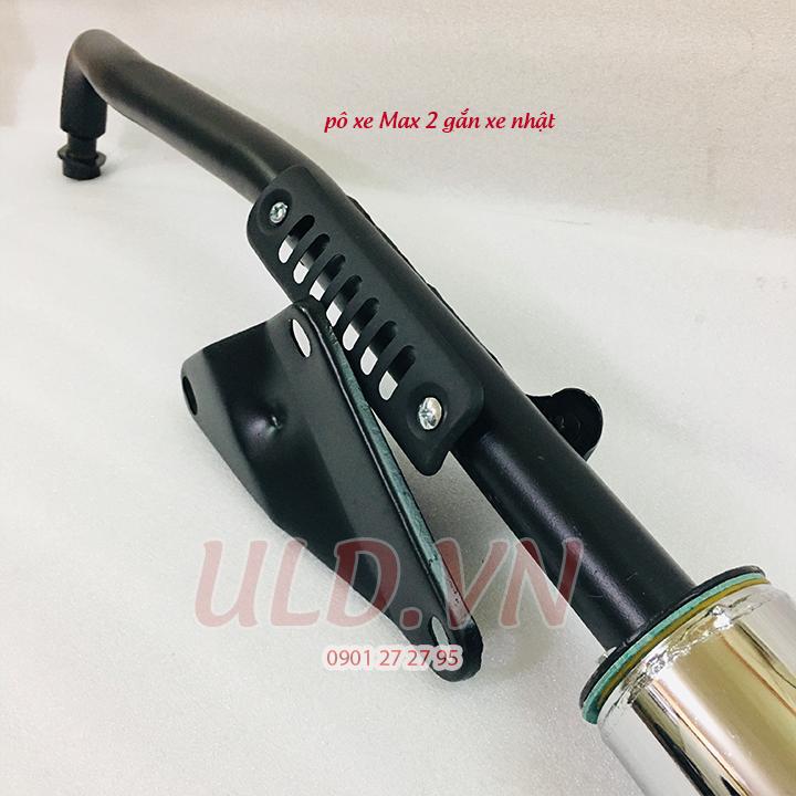 [HCM]pô xe Max 2 gắn cho xe Nhật