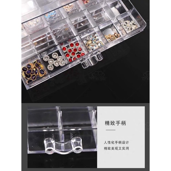 Khay meka 5 tầng đựng phụ kiện nail