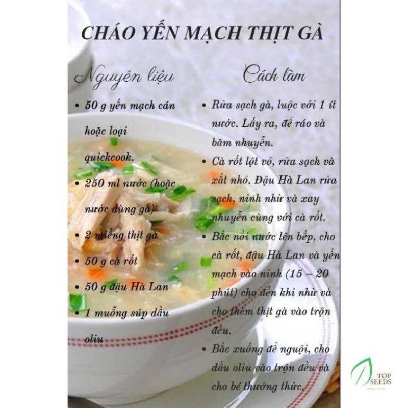 Yến Mạch Hafer Flocken Bio7|Cán Vỡ