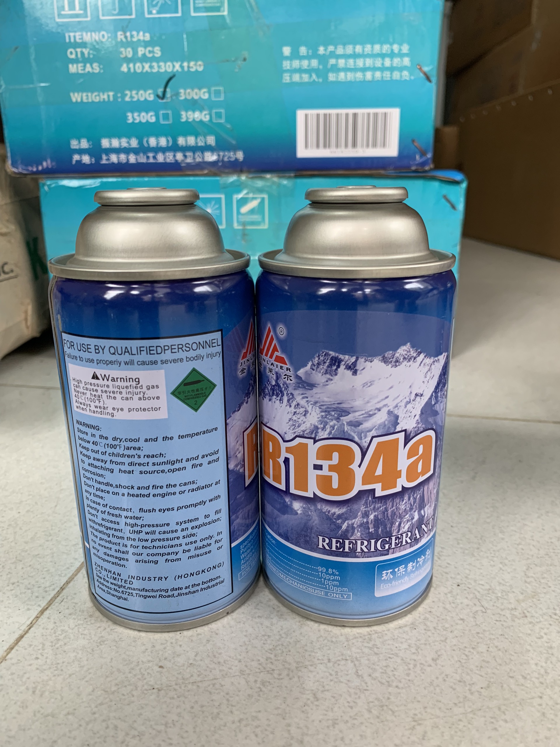 Gas lon R134 - Giá tốt