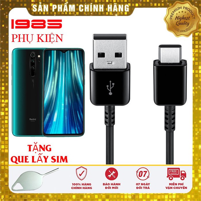 Cáp sạc nhanh xiaomi redmi note 8 note 8 pro