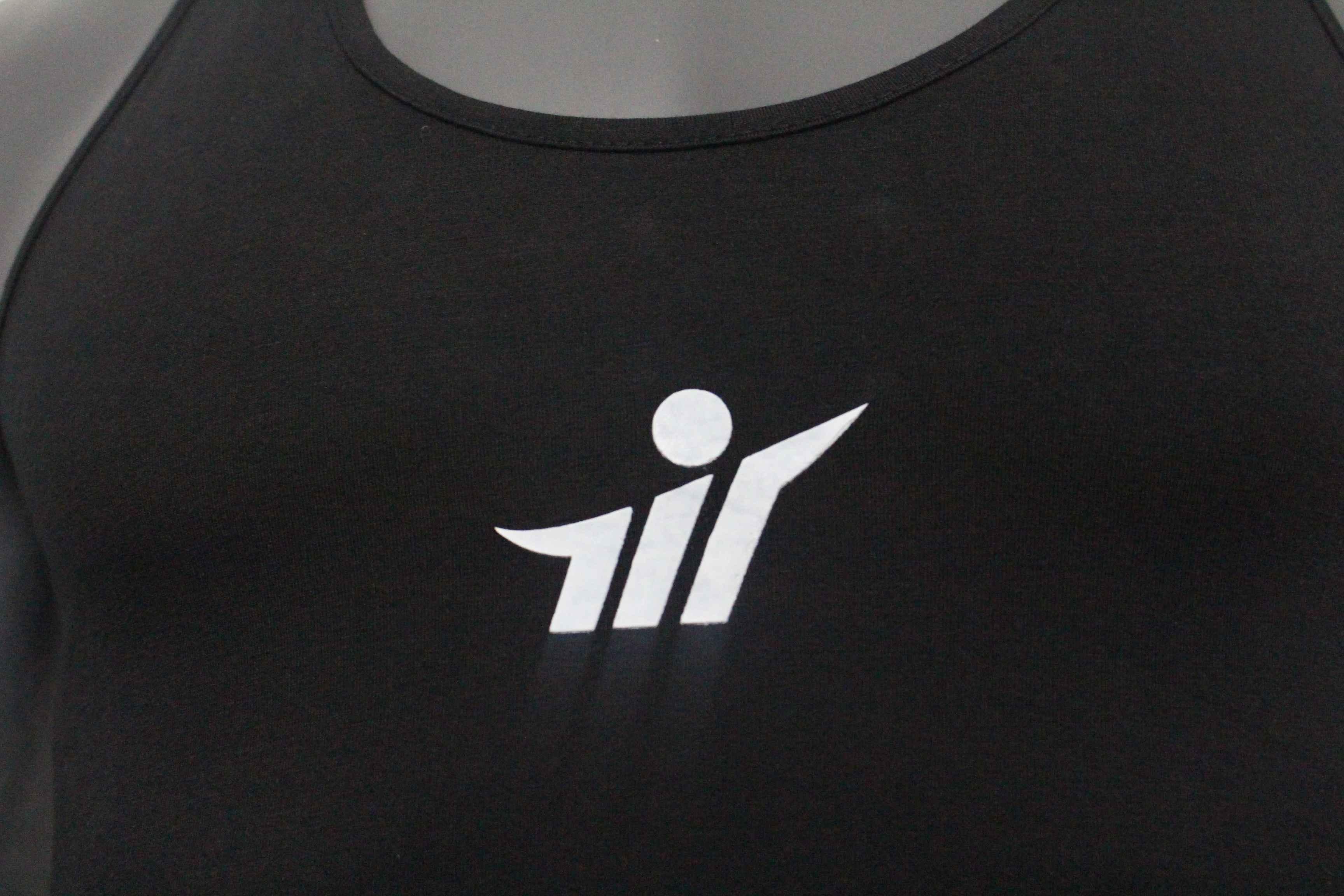 [HCM]Áo Ba Lỗ Đen Logo Trắng M17