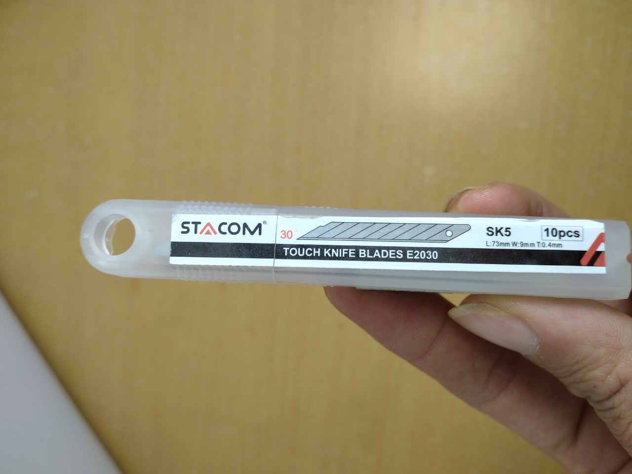 Lưỡi dao trổ nhỏ mũi nhọn 30 độ Stacom E3009
