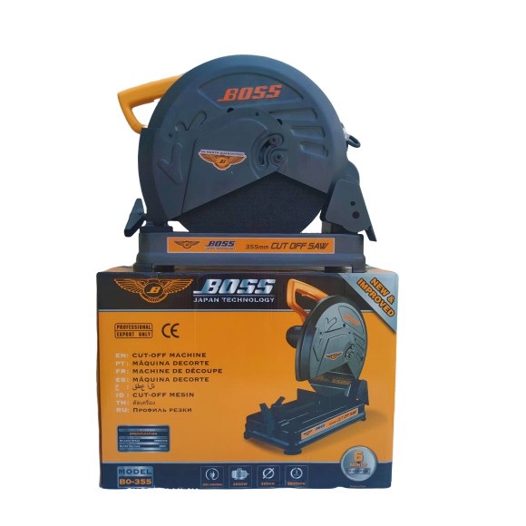 Máy Cắt Sắt BOSS Cao Cấp 355mm moter 100% đồng BH 6 tháng