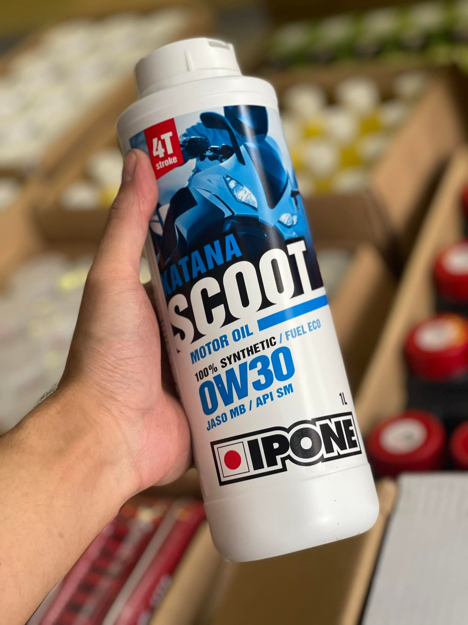 Nhớt IPONE Katana Scoot 0W30
