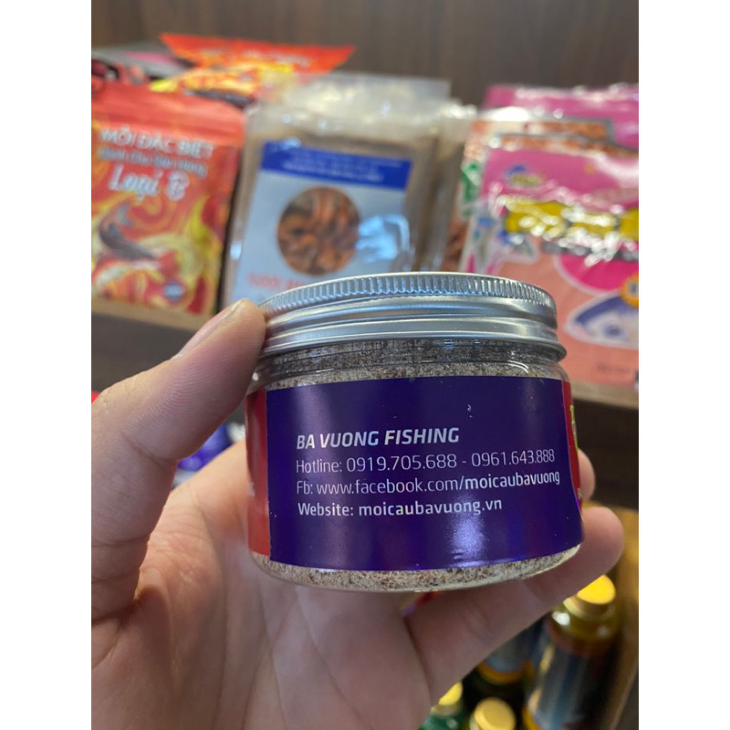 Bột Tơ Nhện Bá Vương 100g Làm Mồi Vuốt