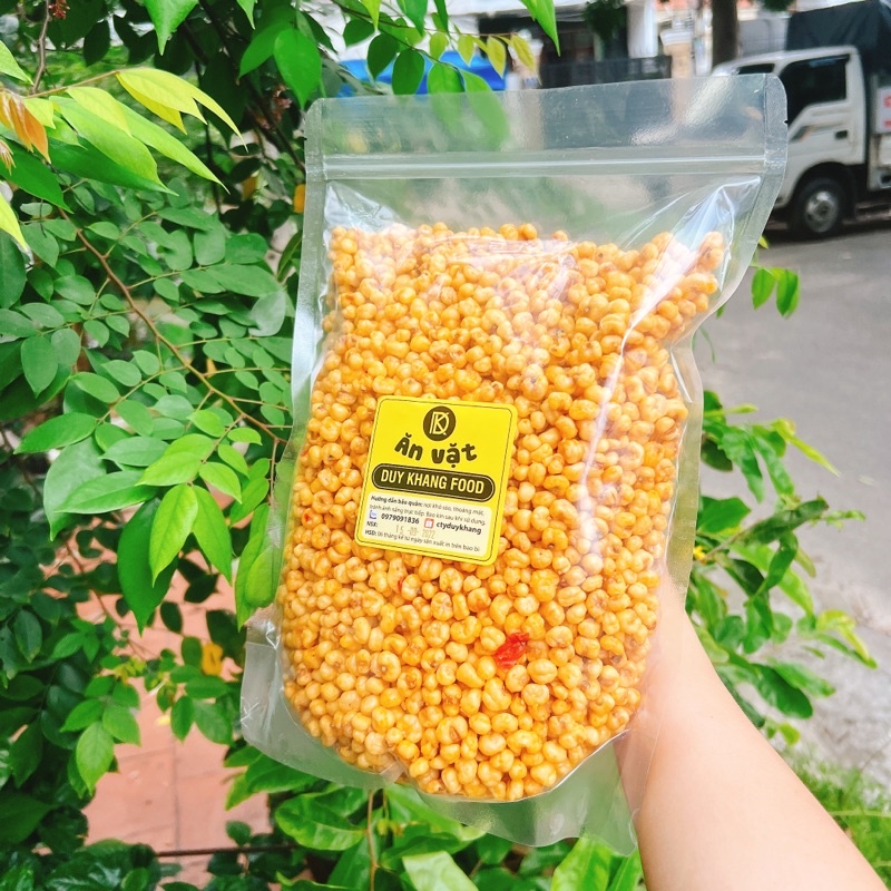 1kg BẮP CHIÊN GIÒN TẨM GIA VỊ TÚI ZIP