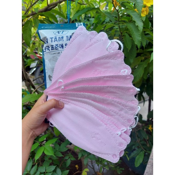Combo giá sỉ set 50 chiếc khẩu trang 4d kf94 công nghệ hàn quốc