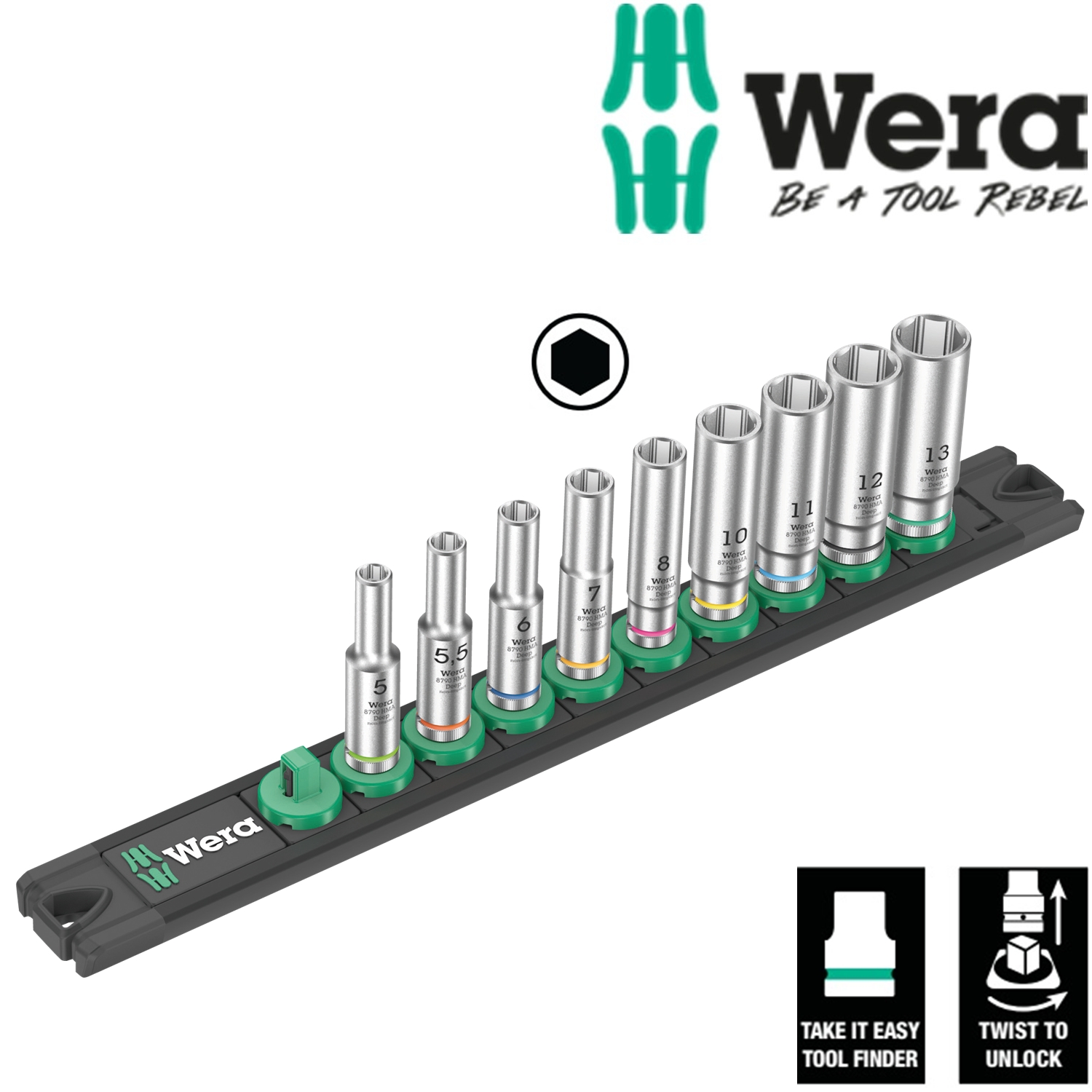 05005410001 magnetic socket rail a deep 1