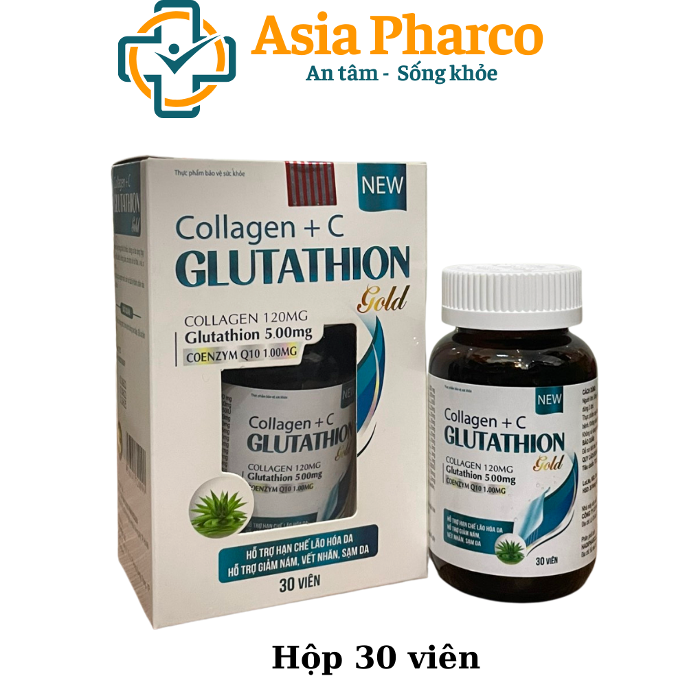 Collagen + C Glutathion Gold cung cấp độ ẩm cho da
