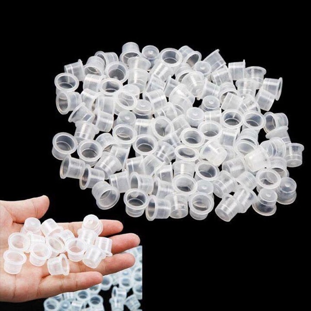 Hũ đựng mực xăm 1B size nhỏ không chân