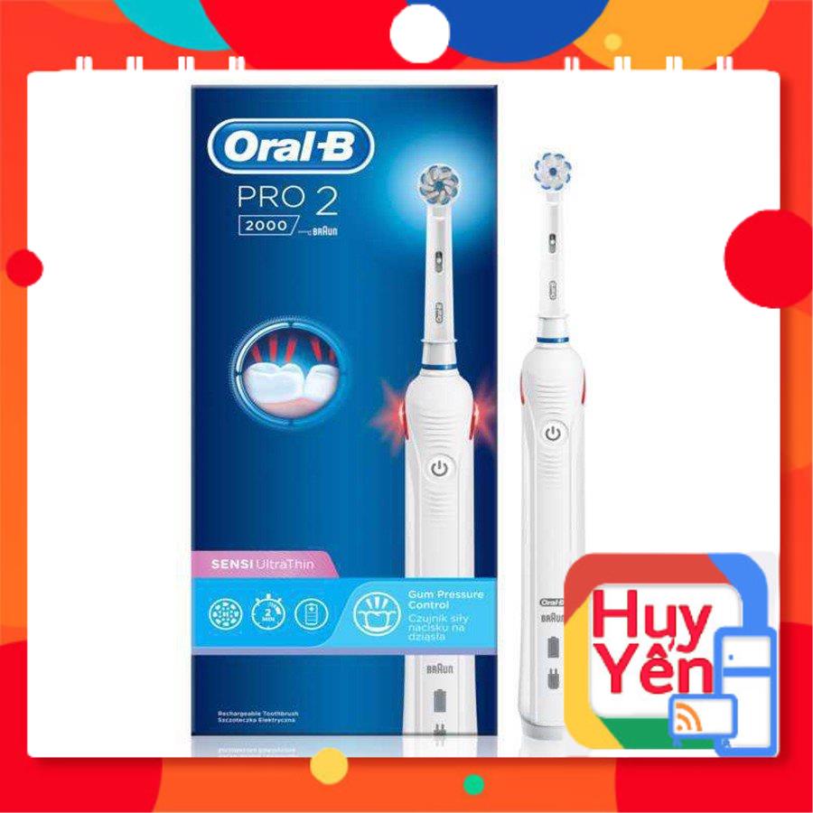 Bàn chải điện Oral b Pro 2 2000s - Made in Germany