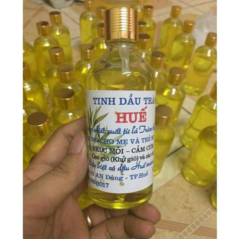(FREESHIP ĐẾN 50k) Tinh dầu tràm Huế 100ml (sử dụng cho Bé và Mẹ sau sinh) NAM7